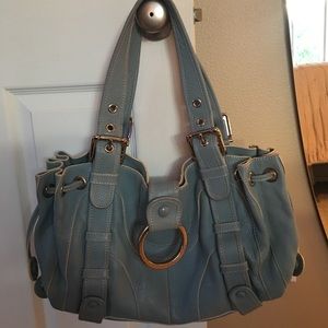 Isabella Fiore Handbag, baby blue